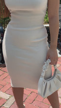 Load and play video in Gallery viewer, Amaya Ribbed Knit Midi Dress
